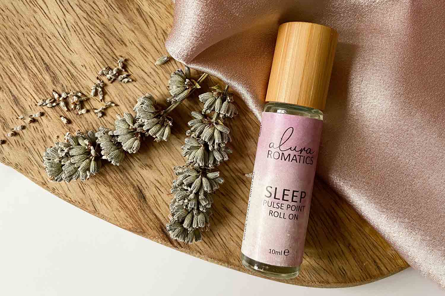 Natural aromatherapy from Alura Romatics Sleep Pulse Point Roll on with lavender