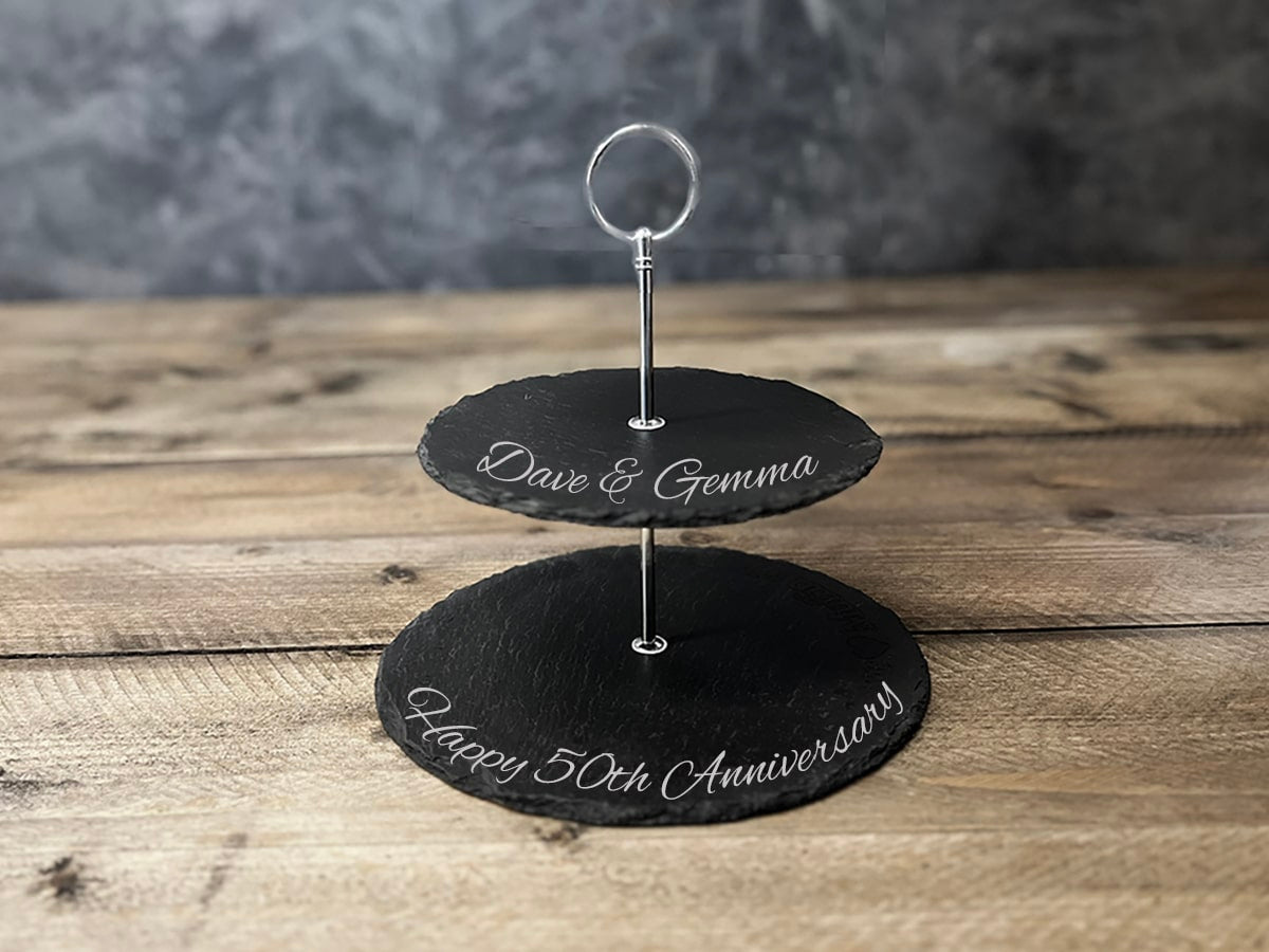 Welsh Slate Cake Stands