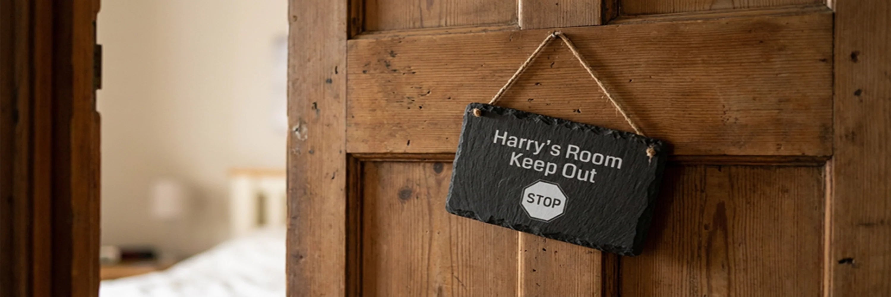 Personalised Hanging Slate Sign