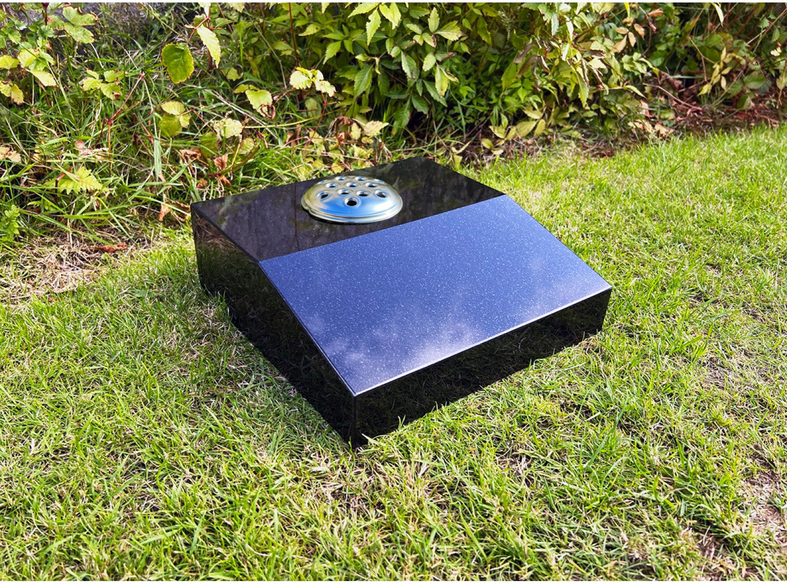 Granite memorial wedge tablet 300mm x 300mm 50mm thick