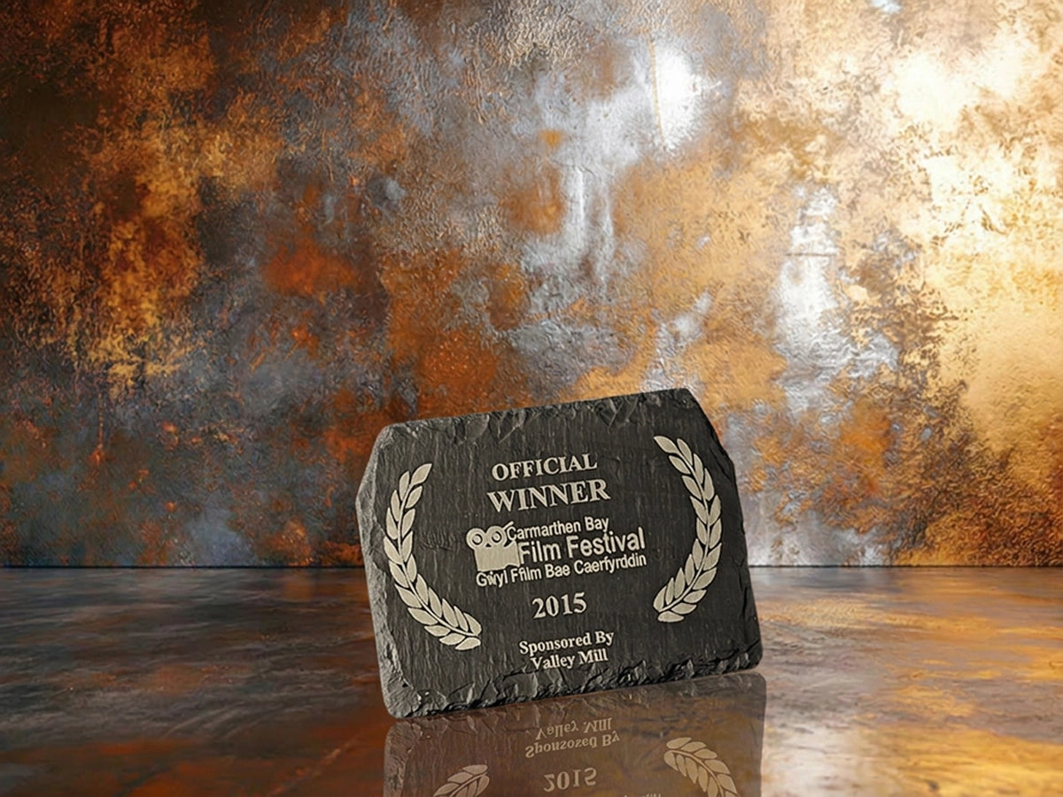 Welsh Slate Plaque - Medium Landscape