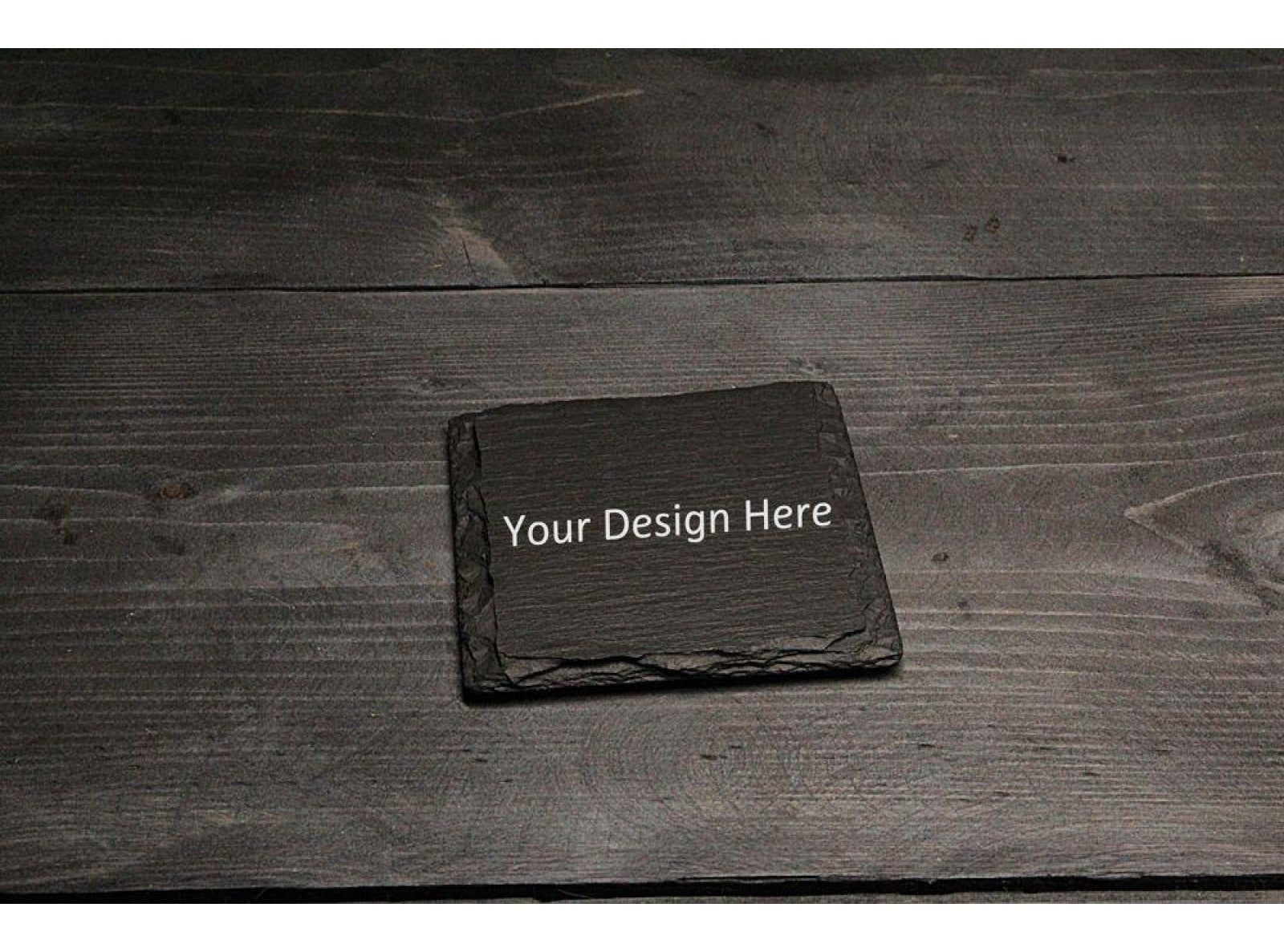 Personalised Welsh slate large pot stand