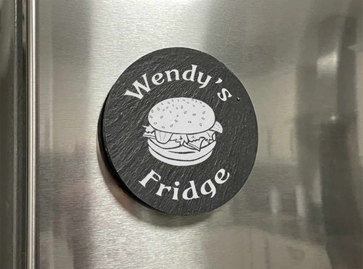 Personalised Welsh Slate Fridge Magnet