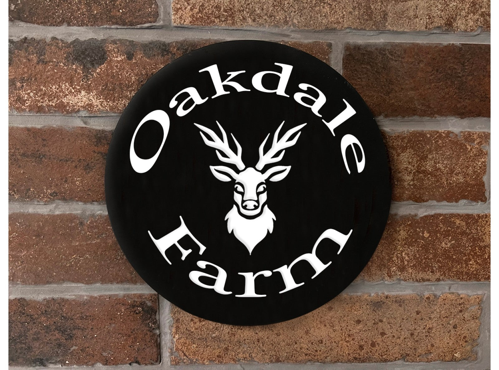 Round House Sign 240mm