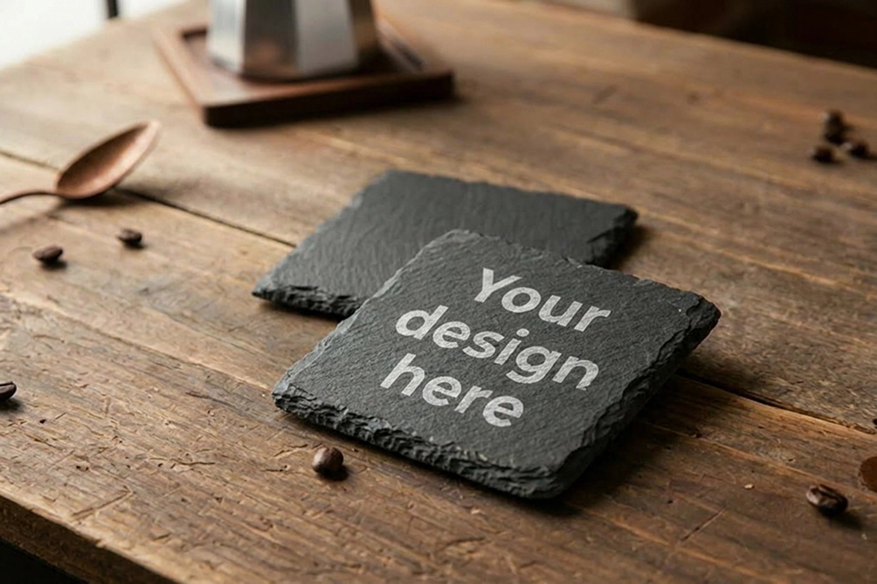 Personalised Square Coaster - set of 2