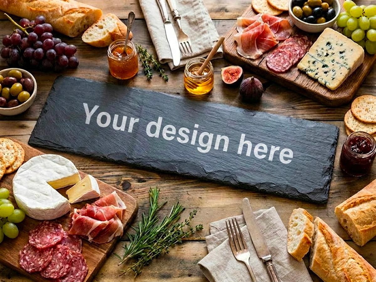 Personalised Welsh Slate Grazing Platter