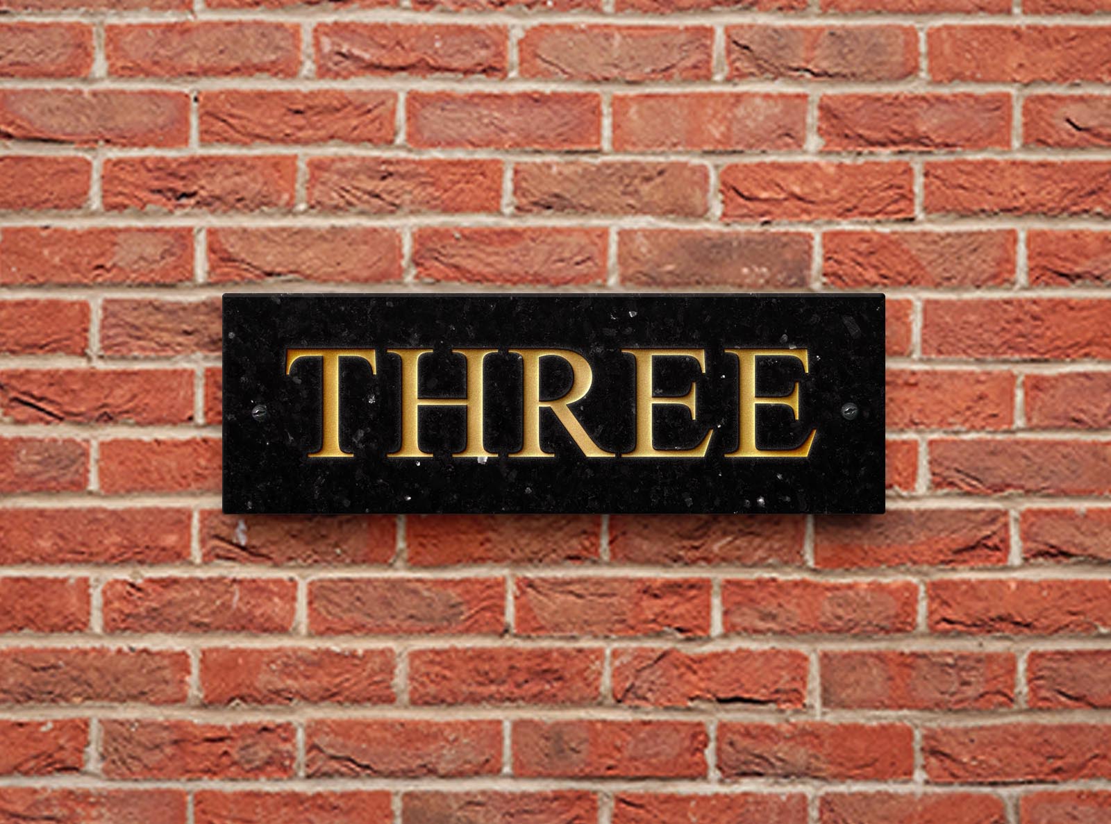 Granite House sign 100mm x 300mm