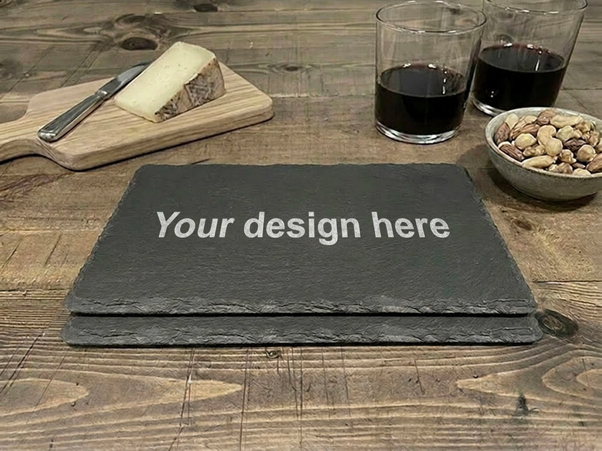 Personalised Welsh Slate Placemat - Set of 2