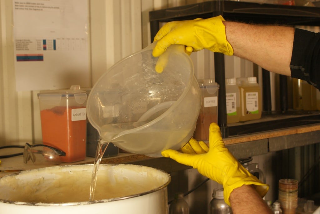 MMixing Natural Soaps
