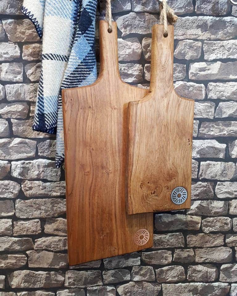 Slate House Welsh Oak Serving Platters