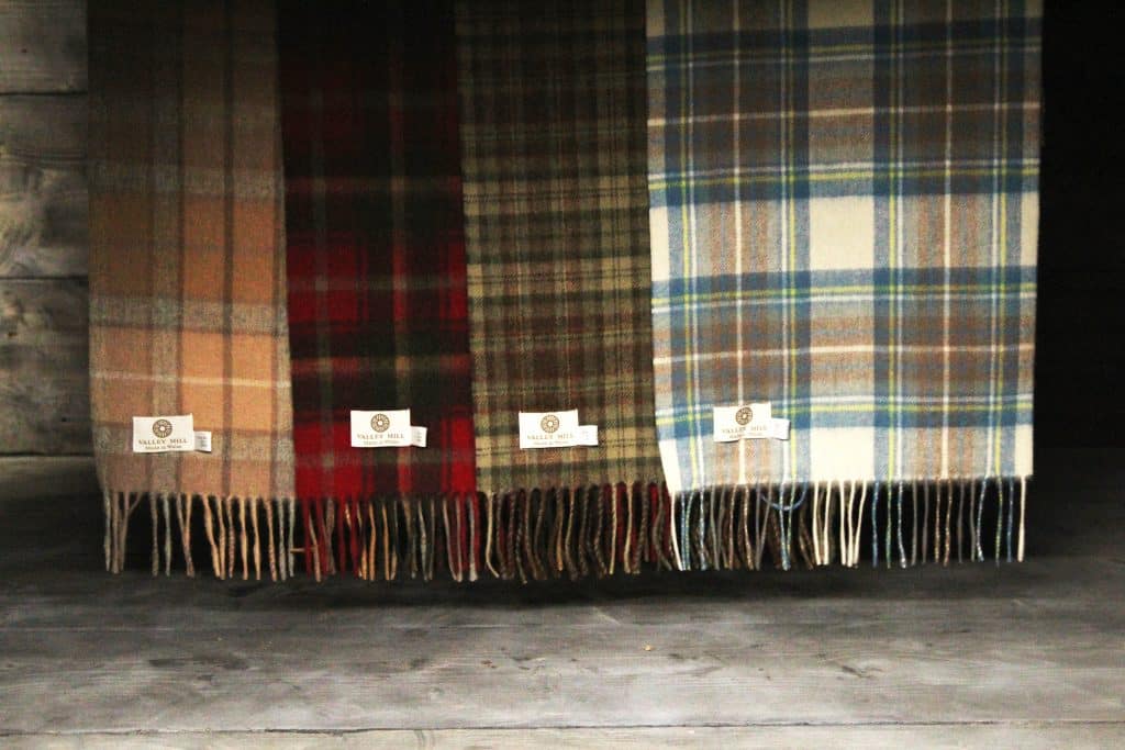 Welsh lambswool scarves
