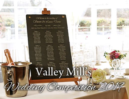 Slate House Welsh Slate Wedding Table Plan