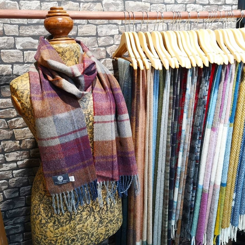 Slate House Welsh Woolen Scarves
