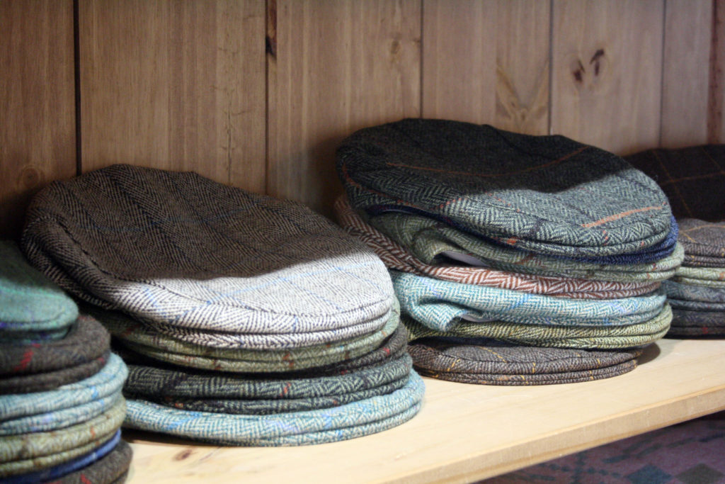 Welsh Woolen Tweed Caps