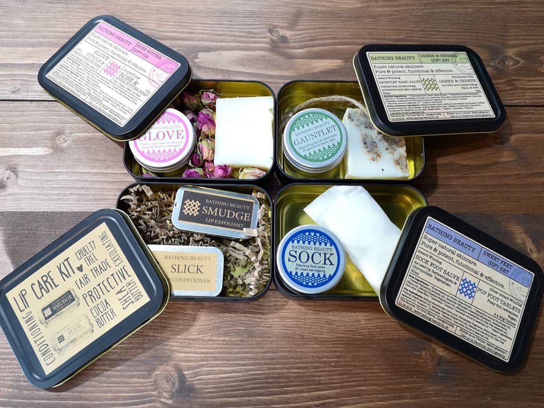Bathing Beauty Skincare gift tins
