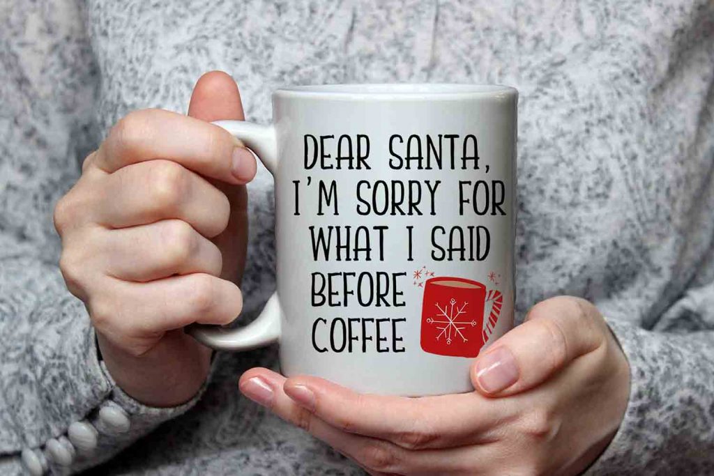 Dear Santa Ceramic Christmas Mug
