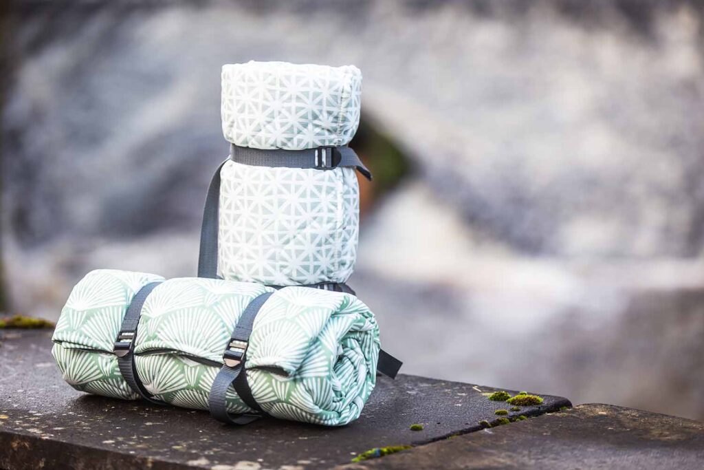 Slate House Waterproof picnic blanket is perfect for a gift for the outdoorsy couple.