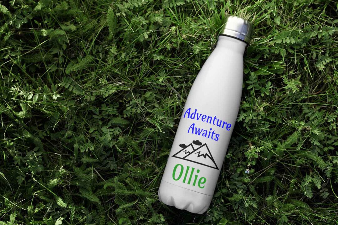 Stay hydrated with our new environmentally-friendly water bottles