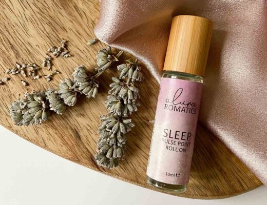 Natural aromatherapy from Alura Romatics Sleep Pulse Point Roll on with lavender