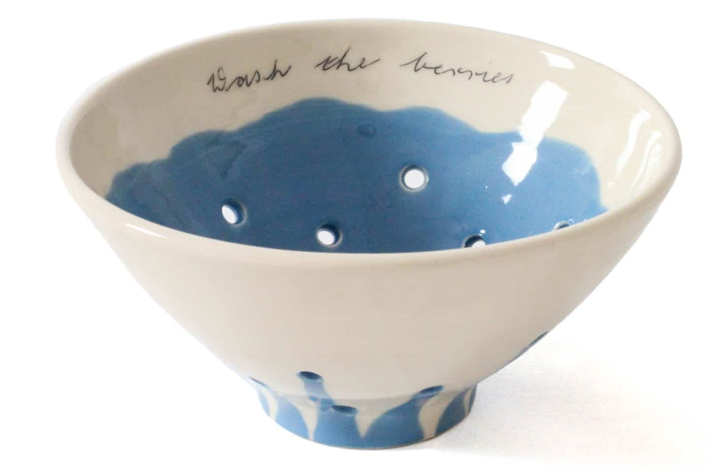 Update the kitchen with this beautiful berry bowl. We love ceramics from Alice Funge.