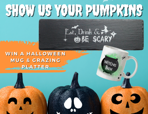 Decorated pumpkins