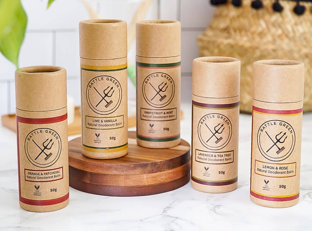 Natural deodorant from Battlegreen