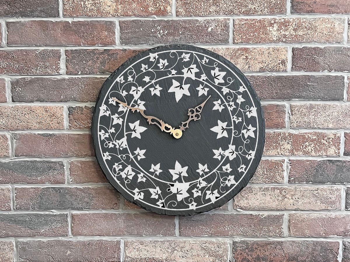 Welsh Slate Garden Clocks