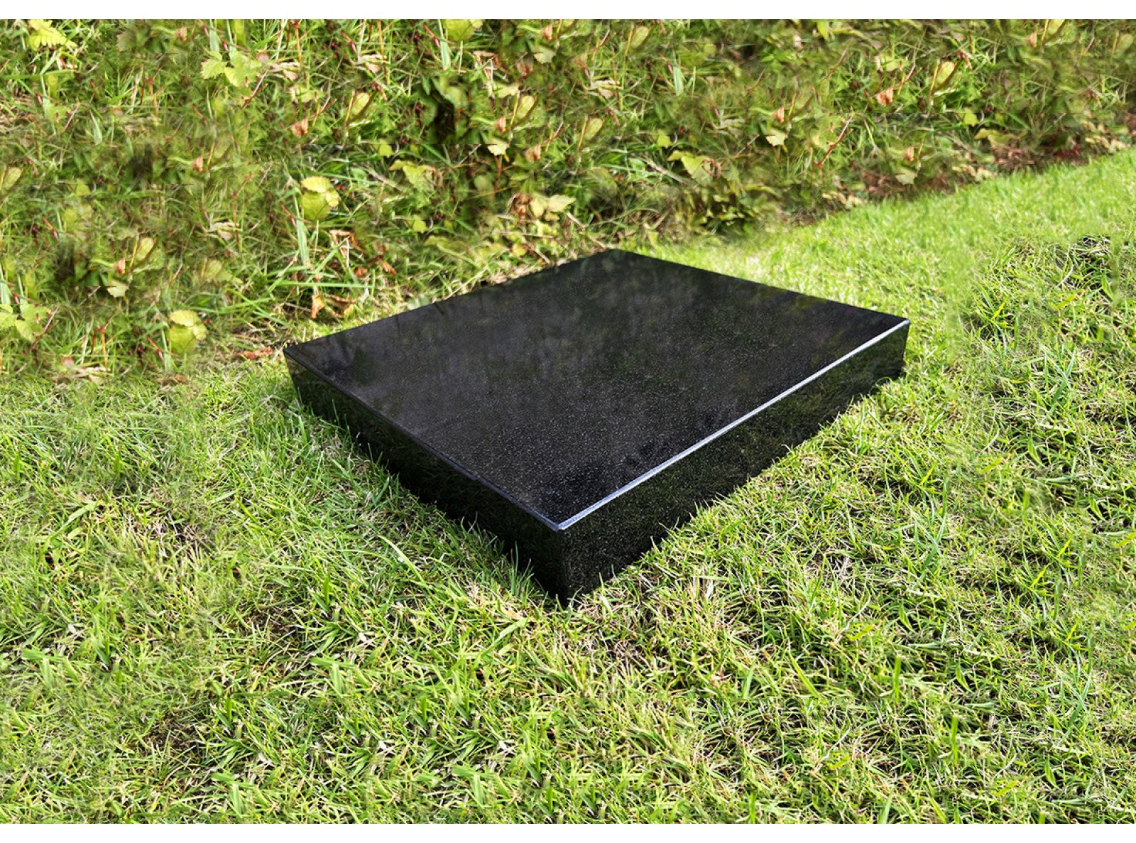 Granite memorial tablet 300mm x 300mm 50mm thick