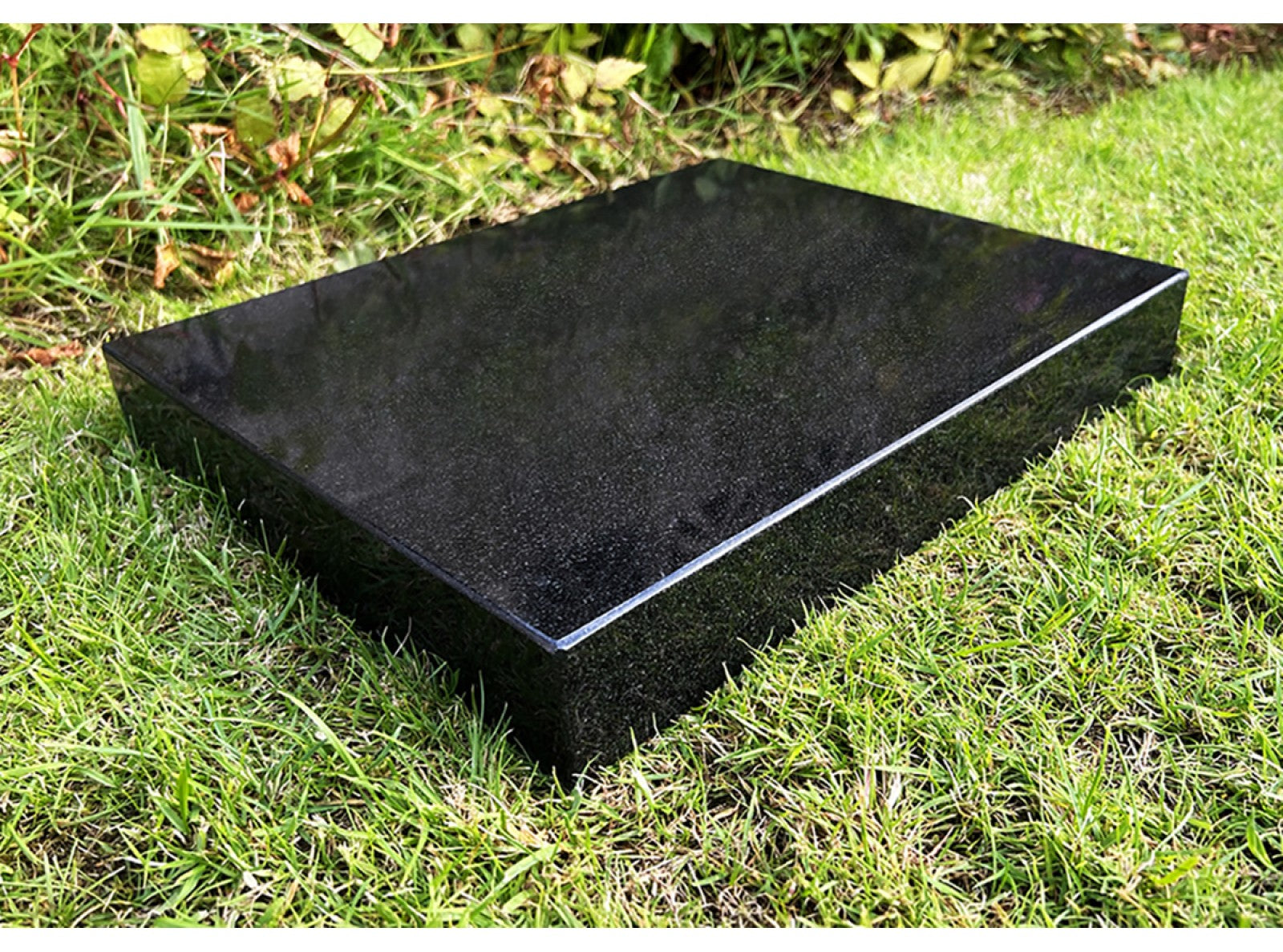 Granite memorial tablet 450mm x 375mm 50mm thick