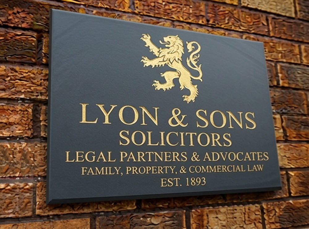 400mm x 600mm x 20mm Sign
