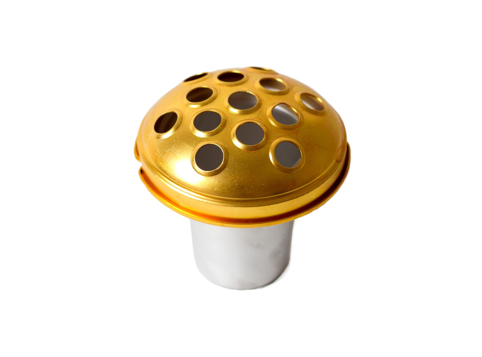 Replacement memorial vase insert, gold colour
