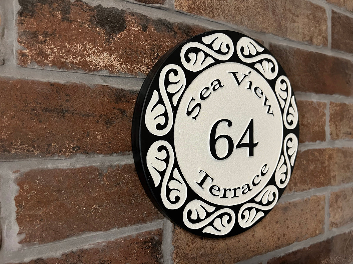 FONTERA Round House Sign 240mm