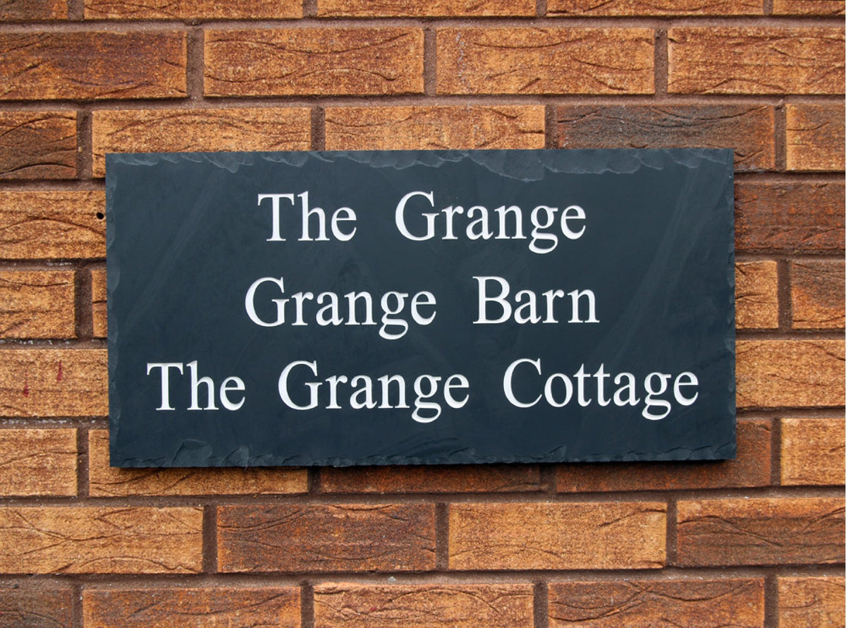 300mm x 600mm x 20mm Sign