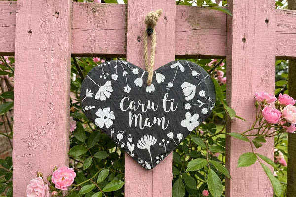 Caru Ti Mam Slate Heart