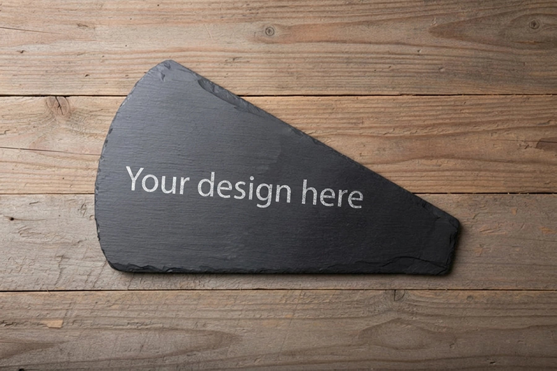 Personalised Welsh slate wedge cheese board