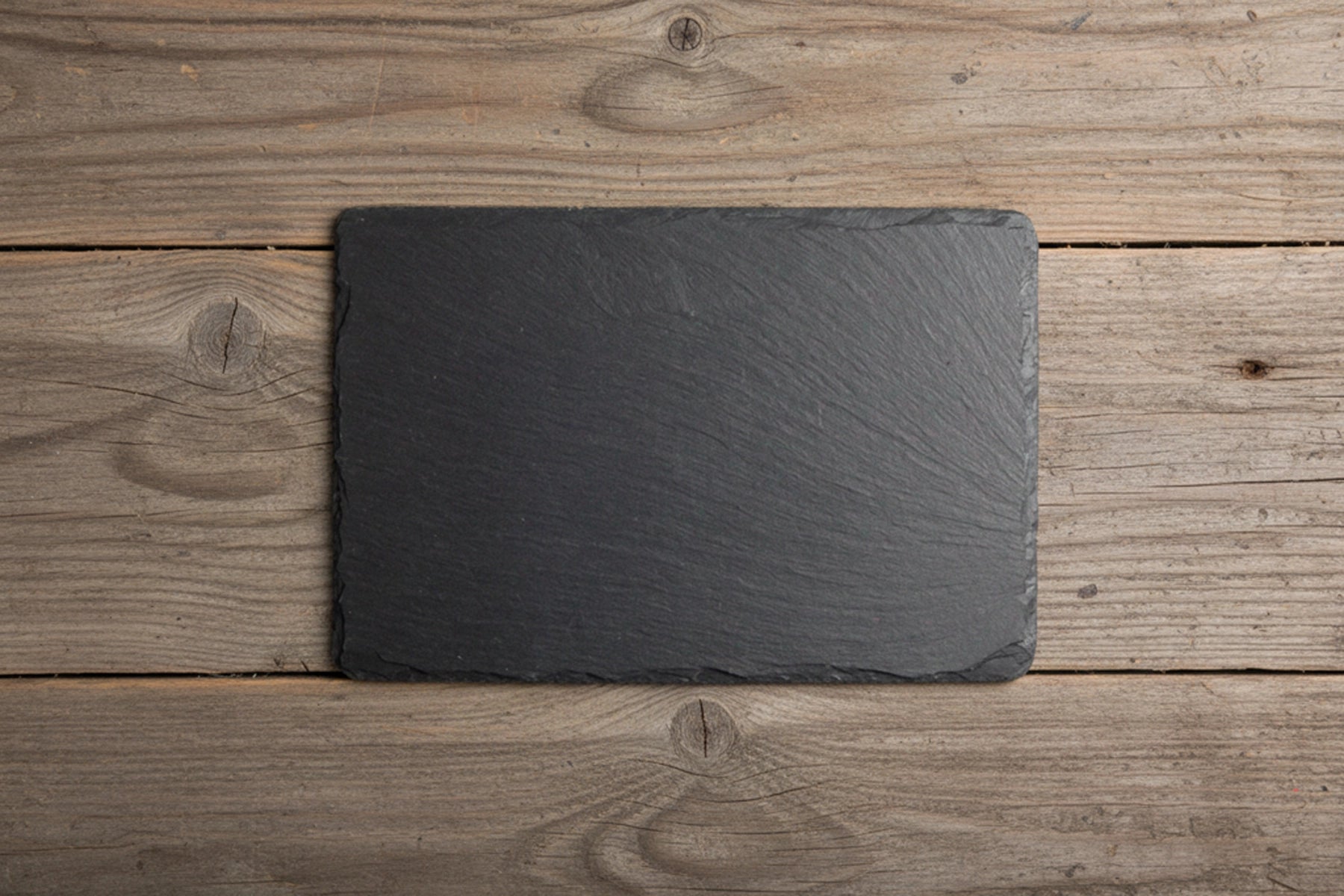 Rectangle plain Welsh slate cheese board