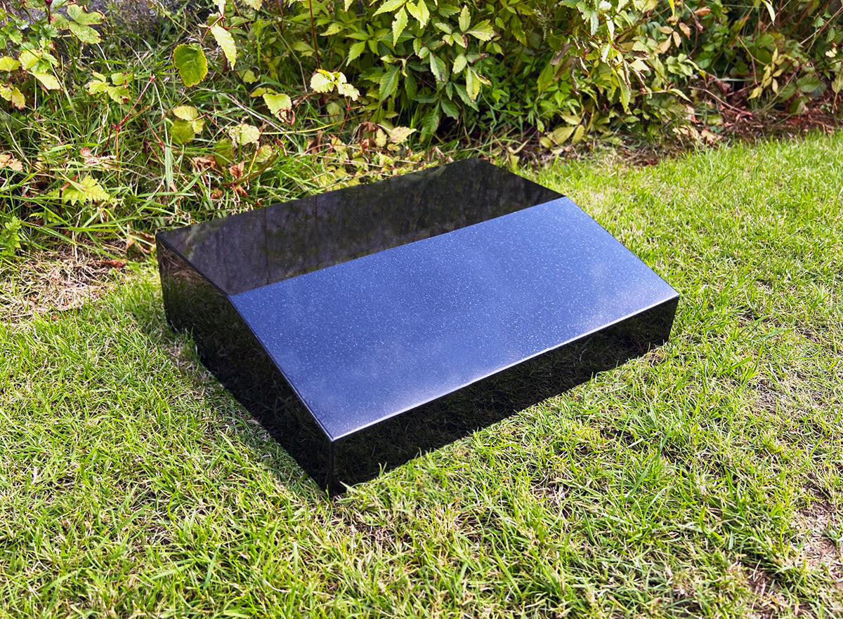 Granite memorial wedge tablet 450mm x 300mm 50mm thick