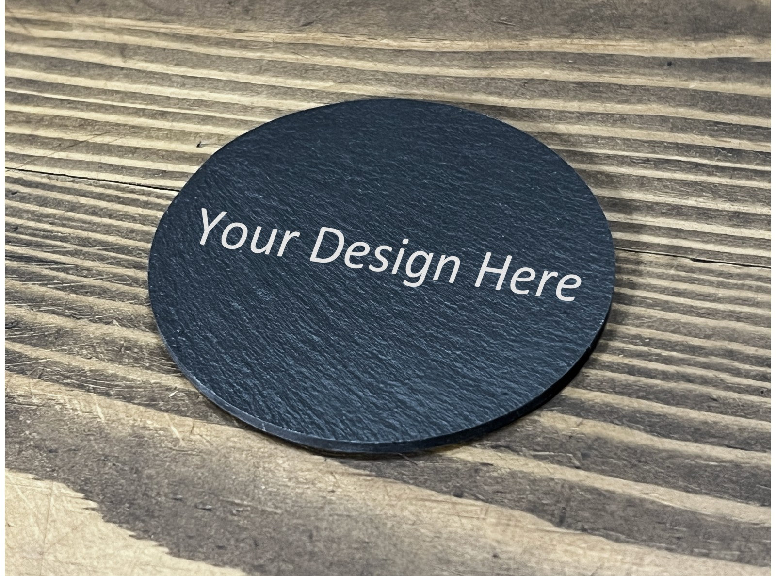 Personalised Round coaster 110mm