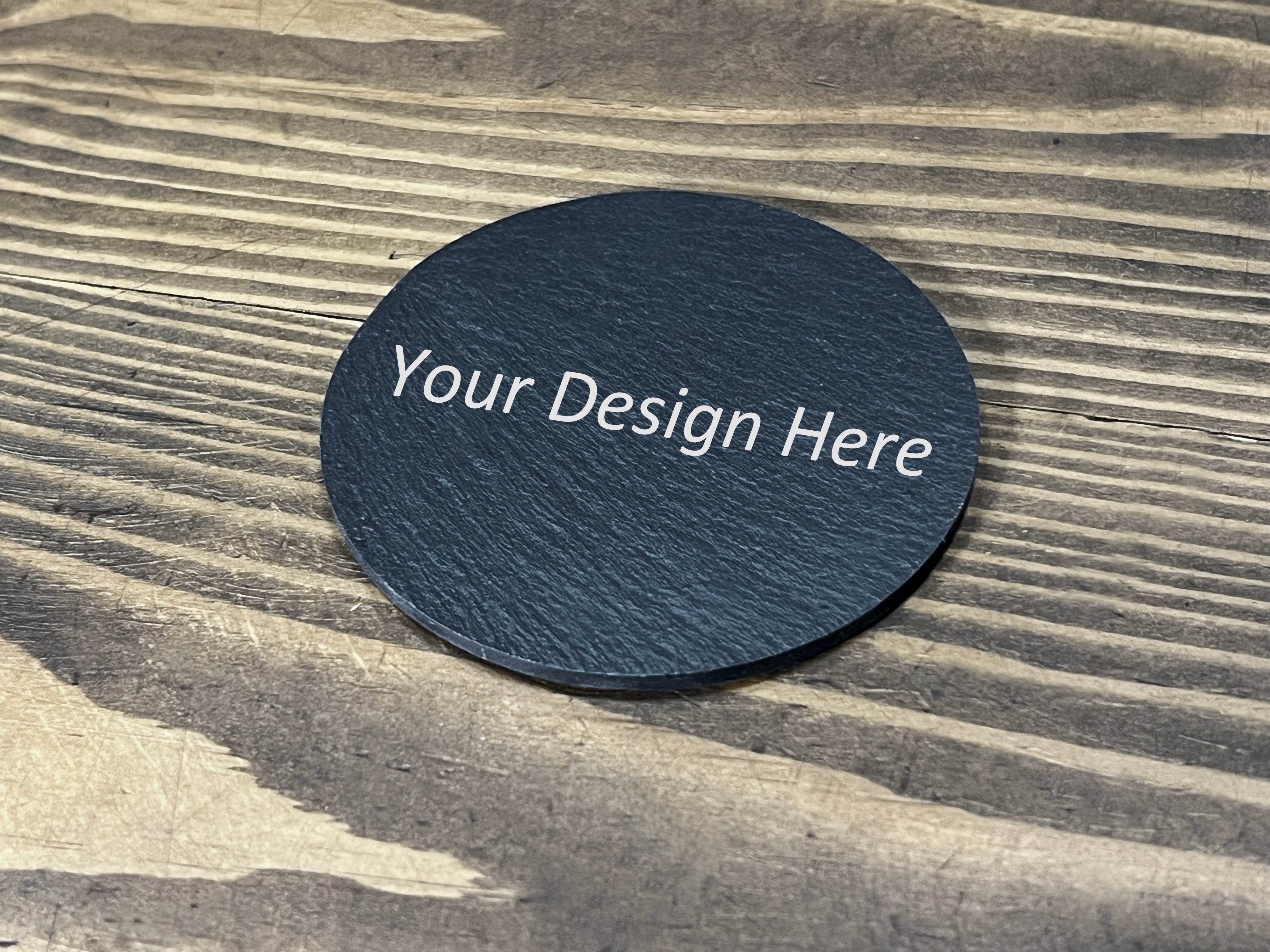 Personalised Round coaster 85mm