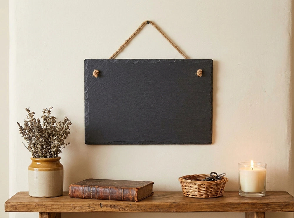 Welsh Slate Memo Board - Small Landscape