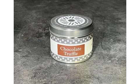 Chocolate Truffle Tin Candle