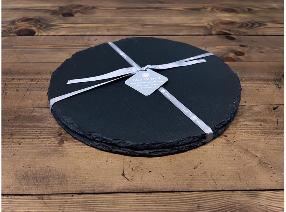 Slate Placemats Round Slate Placemat Set Slate House
